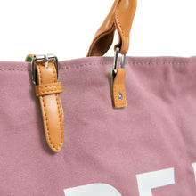 Load image into Gallery viewer, KEHO Large Canvas Shoulder Beach Bag - (Rose Gold)