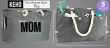 Load image into Gallery viewer, KEHO XXL Ultimate&quot;Mom&quot; Hospital Bag/Overnight Pregnancy Bag - (Grey)