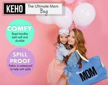 Load image into Gallery viewer, KEHO XXL Ultimate&quot;Mom&quot; Hospital Bag/Overnight Pregnancy Bag - (Blue)