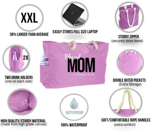 KEHO XXL Ultimate"Mom" Hospital Bag/Overnight Pregnancy Bag - (Pink)